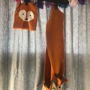 Fox Hat and scarf